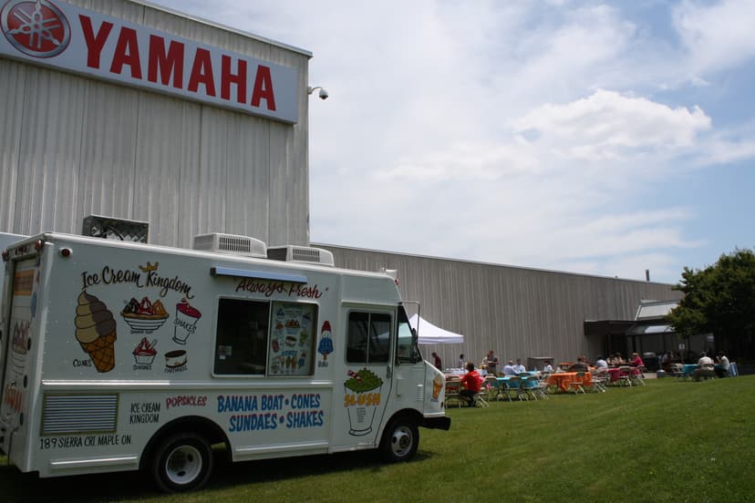 icecream Serving at Night Event